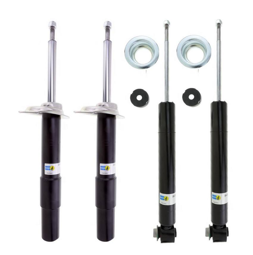 BMW Suspension Strut and Shock Absorber Assembly Kit - Front and Rear (Sport Suspension) (B4 OE Replacement) 33526785986 - Bilstein 3801374KIT